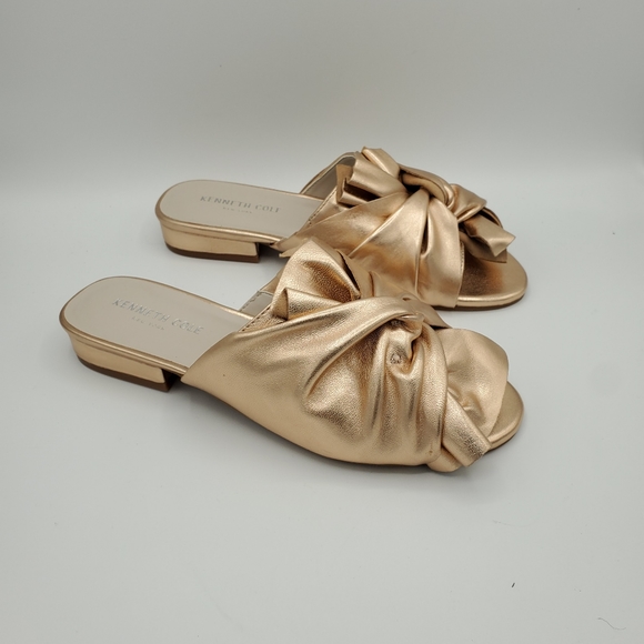 Kenneth Cole Violet leather mules NIB - Picture 14 of 14